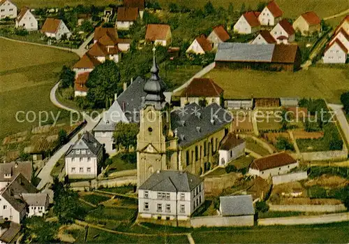AK / Ansichtskarte Delmenhorst Fliegeraufnahme mit Kirche Delmenhorst