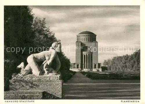 AK / Ansichtskarte Hamburg Stadtpark Planetarium Hamburg