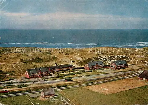 AK / Ansichtskarte Rantum_Sylt Bundesbahnerholungsheim Seeheim Rantum Fliegeraufnahme Rantum Sylt