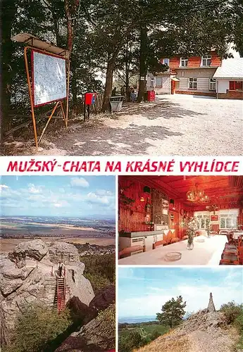 AK / Ansichtskarte Mnichovo_Hradiste_CZ Chata na Krasne Vyhlidce restaurace Muzsky 