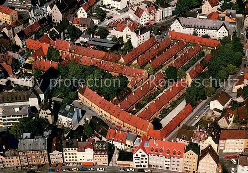 AK / Ansichtskarte Augsburg Fuggerei aelteste Sozialsiedlung der Welt Augsburg