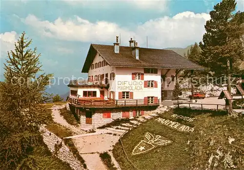 AK / Ansichtskarte Canazei_Trento_IT Rifugio alla Marmolada Dolomiti 