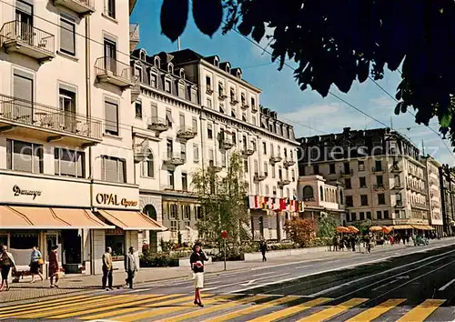 AK / Ansichtskarte Luzern__LU Strassenpartie 