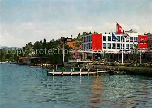 AK / Ansichtskarte Thalwil_ZH Hotel Alexander am See 