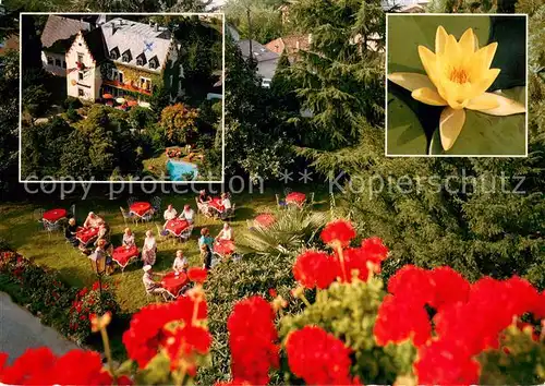 AK / Ansichtskarte Meran_Merano Hotel Cafe Sonnenhof Park Meran Merano