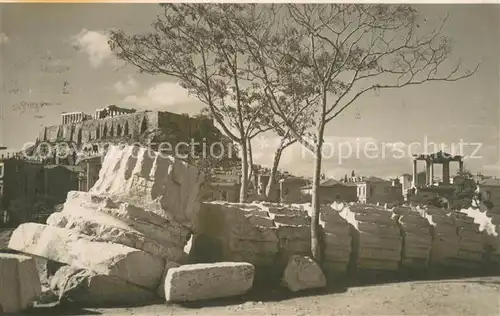 AK / Ansichtskarte Athen_Greece Akropolis 