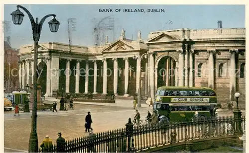 AK / Ansichtskarte Dublin_Ireland Bank of Ireland Dublin_Ireland