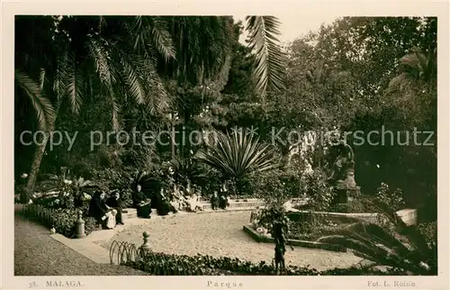 AK / Ansichtskarte Malaga_Andalucia Parque Malaga_Andalucia