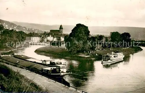 AK / Ansichtskarte Hann._Muenden Insel Panorama Hann. Muenden