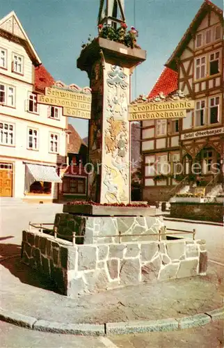 AK / Ansichtskarte Bad_Grund Wegweiser Bad_Grund