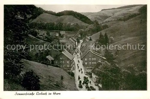 AK / Ansichtskarte Lerbach_Harz Panorama Lerbach Harz