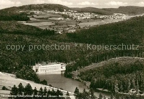 AK / Ansichtskarte Taennesberg mit Jansen Reisachwerk Kraftwerk im Oberpfaelzer Wald Taennesberg