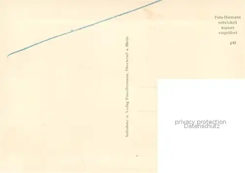 AK / Ansichtskarte Oberwesel_Rhein Panorama Oberwesel Rhein