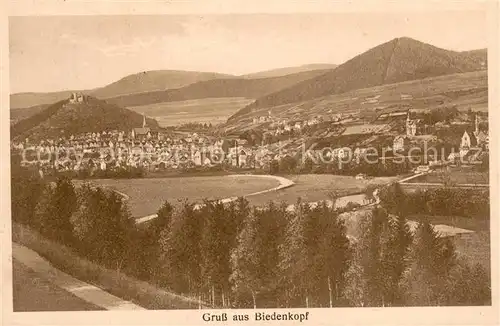 AK / Ansichtskarte Biedenkopf_Lahn Panorama 
