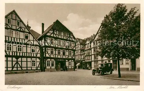 AK / Ansichtskarte Eschwege Am Markt Eschwege