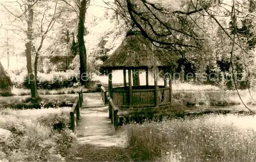 AK / Ansichtskarte Tiefenbrunn_Goettingen Park Pavillon Tiefenbrunn Goettingen