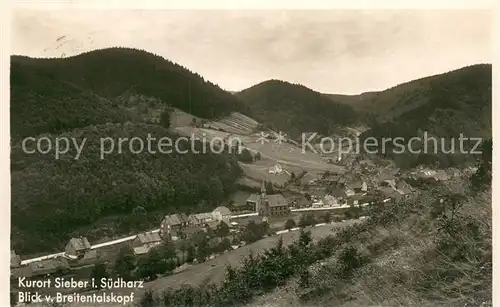 AK / Ansichtskarte Sieber Blick vom Breitentalskopf Sieber