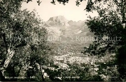 AK / Ansichtskarte Soller_Mallorca Villa y Puig Mayor Soller_Mallorca