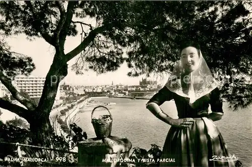 AK / Ansichtskarte Palma_de_Mallorca Mallorquina y vista parcial Palma_de_Mallorca