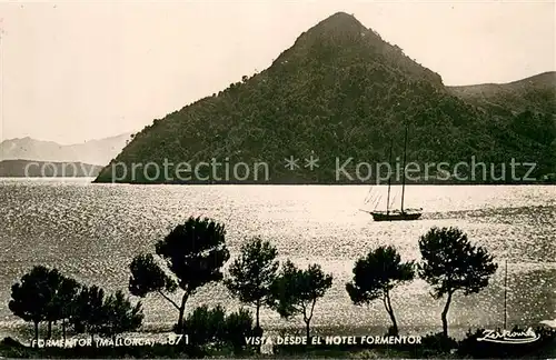 AK / Ansichtskarte Formentor_Islas_Baleares_ES Vista desde el Hotel Formentor 
