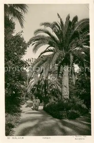 AK / Ansichtskarte Malaga_Andalucia Parque Malaga_Andalucia