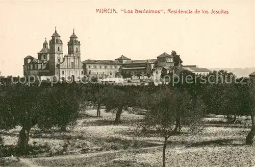 AK / Ansichtskarte Murcia Los Geronimos Residencia de los Jesuitas Murcia
