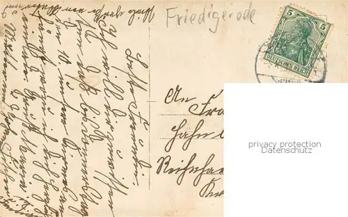 AK / Ansichtskarte Friedigerode Sportlergruppe Friedigerode