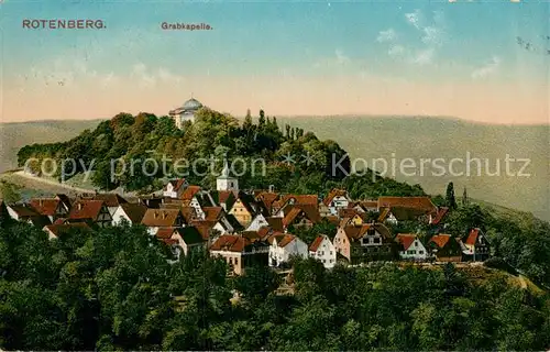 AK / Ansichtskarte Rotenberg_Stuttgart Grabkapelle Panorama Rotenberg_Stuttgart