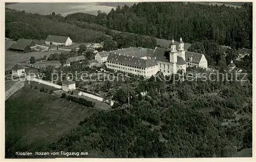 AK / Ansichtskarte Nordendorf Kloster Holzen Fliegeraufnahme Nordendorf