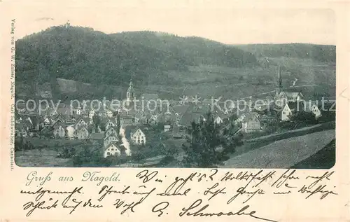 AK / Ansichtskarte Nagold Panorama Nagold