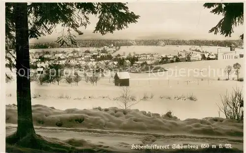 AK / Ansichtskarte Schoemberg_Freudenstadt Panorama Schoemberg_Freudenstadt