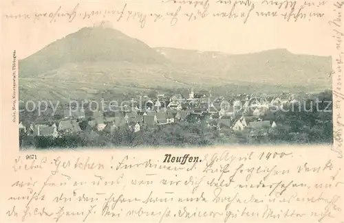 AK / Ansichtskarte Neuffen Panorama Neuffen