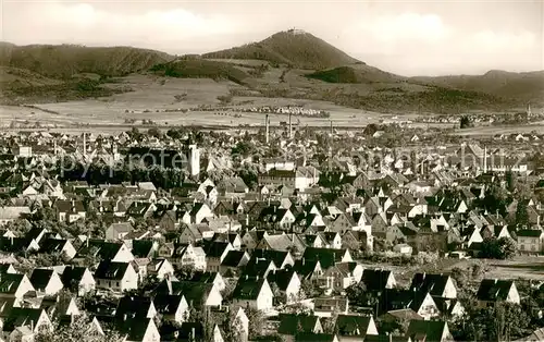 AK / Ansichtskarte Kirchheim_Teck Fliegeraufnahme Kirchheim Teck