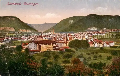 AK / Ansichtskarte Altenstadt_Geislingen_Steige Panorama Feldpost Altenstadt_Geislingen