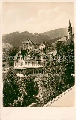 AK / Ansichtskarte Forbach_Baden Hotel Friedrichshof Forbach_Baden