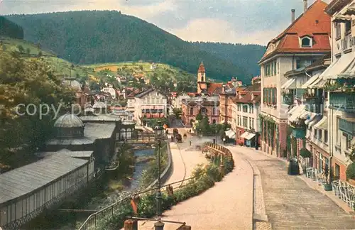 AK / Ansichtskarte Wildbad_Schwarzwald Blick von der Olgastrasse Wildbad_Schwarzwald