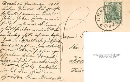 AK / Ansichtskarte Urach_Schwarzwald Partie an der Ems Urach Schwarzwald