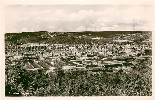 AK / Ansichtskarte Oberesslingen_Esslingen Panorama 