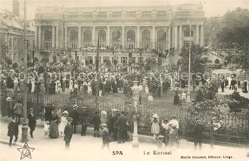 AK / Ansichtskarte Spa_Belgium Le Kursaal 