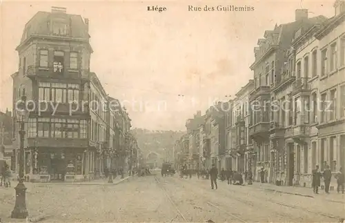 AK / Ansichtskarte Liege_Luettich Rue des Guillemins Liege Luettich