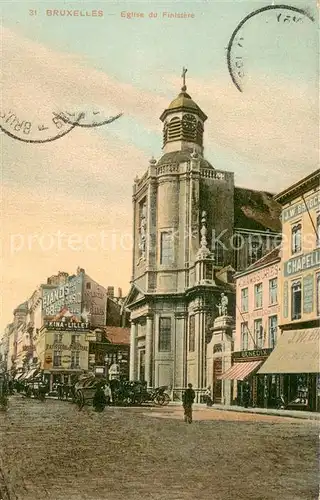AK / Ansichtskarte Bruxelles_Bruessel Eglise du Finistere Bruxelles_Bruessel