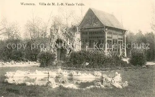 AK / Ansichtskarte Wetteren_Oost Vlaanderen_NL Villade MJB Vande Velde 