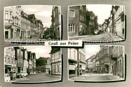 AK / Ansichtskarte Peine Stederdorfer Strasse Damm Rosenthalerstrasse Peine