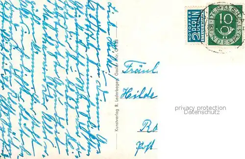 AK / Ansichtskarte Goslar Tor zum Frankenberger Kloster Goslar