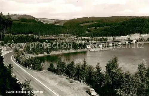 AK / Ansichtskarte Okertalsperre Okertal Stausee im Oberharz Okertalsperre