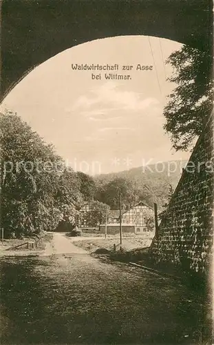 AK / Ansichtskarte Wittmar Waldwirtschaft zur Asse Wittmar