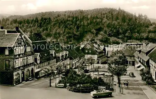 AK / Ansichtskarte Lautenthal_Harz Marktplatz Lautenthal Harz