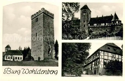 AK / Ansichtskarte Wohldenberg_Hildesheim Burg Wohldenberg Gasthaus 
