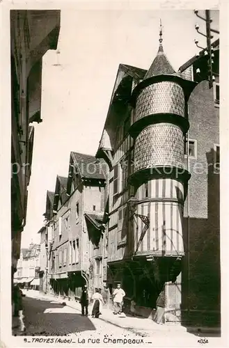 AK / Ansichtskarte Troyes_10 Rue Champeaux 