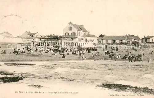 AK / Ansichtskarte Prefailles_44 La plage a lheure du bain 